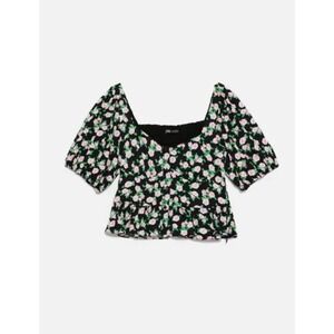 Zara Floral crop top